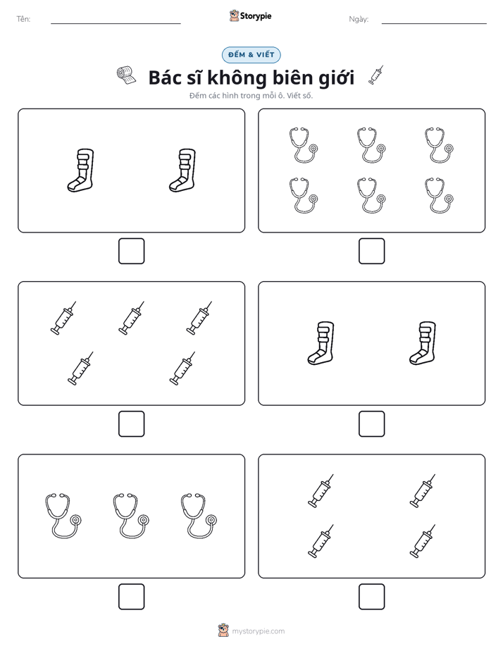 Đếm & Viết