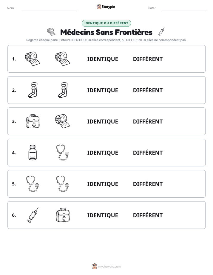 Identique ou Différent