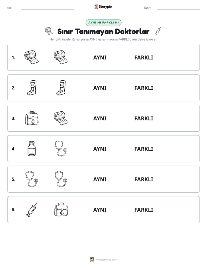 Aynı mı Farklı mı