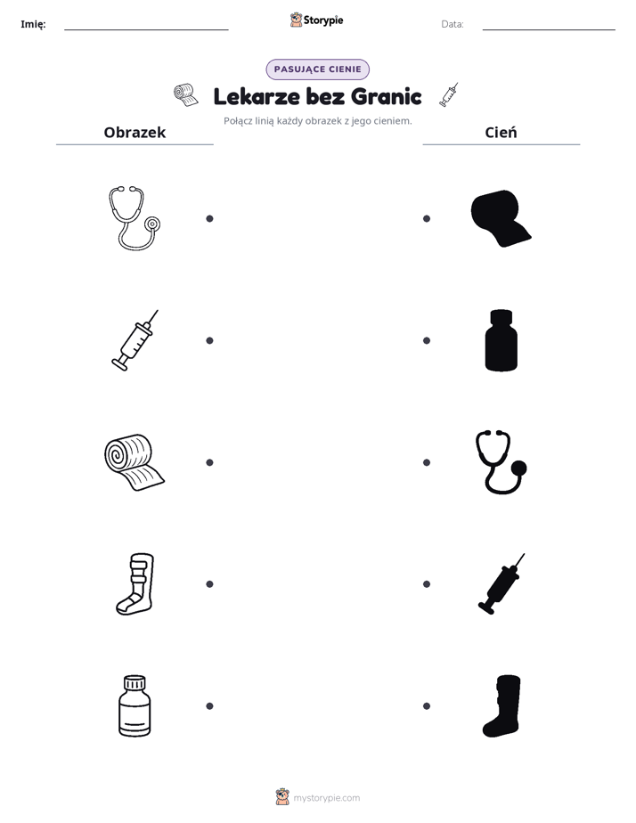Dopasowanie cieni