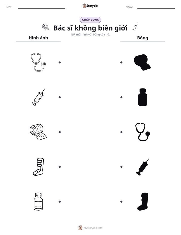 Ghép Hình Bóng
