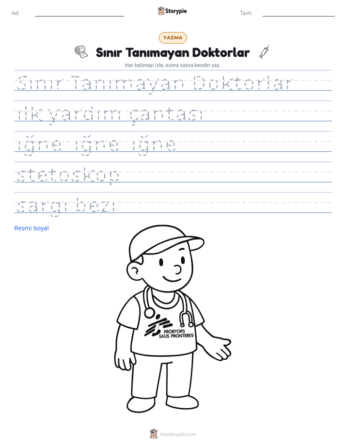Yazma Pratiği