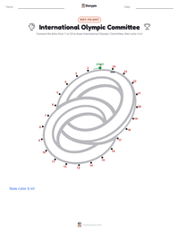 International Olympic Committee printable worksheet preview