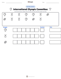 International Olympic Committee printable worksheet preview