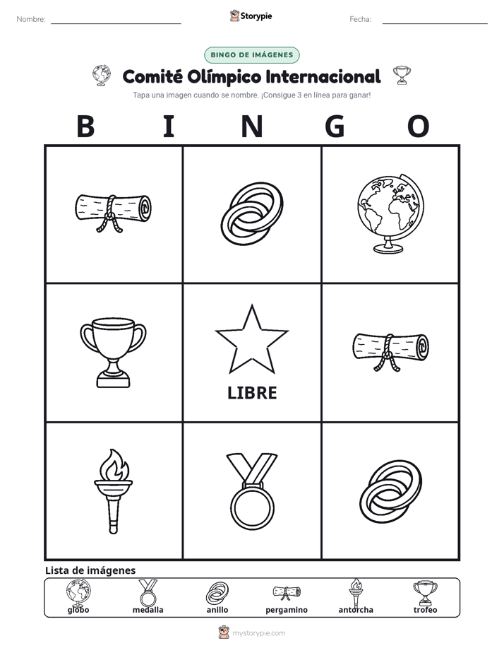 Bingo de Imágenes