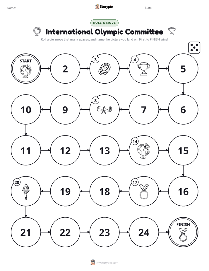 Roll & Move Game