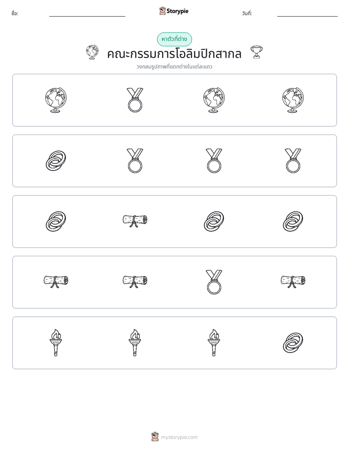 ตัวที่แตกต่าง