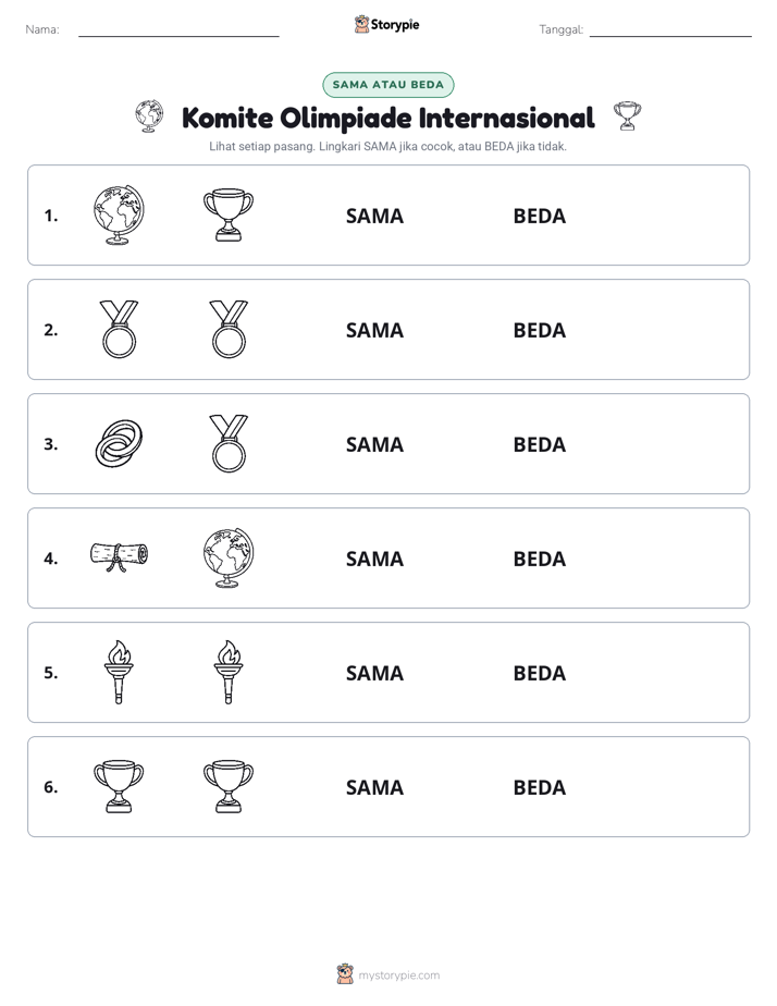 Sama atau Berbeda