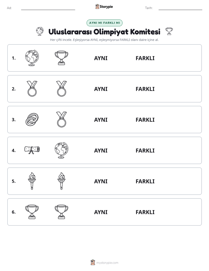Aynı mı Farklı mı