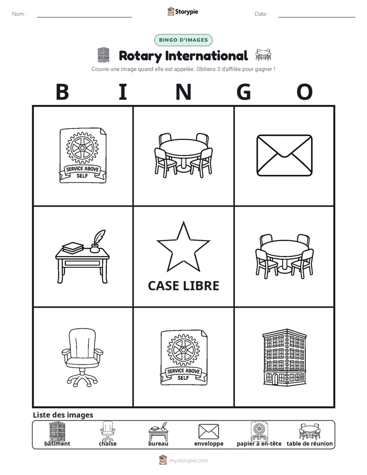Bingo d'Images