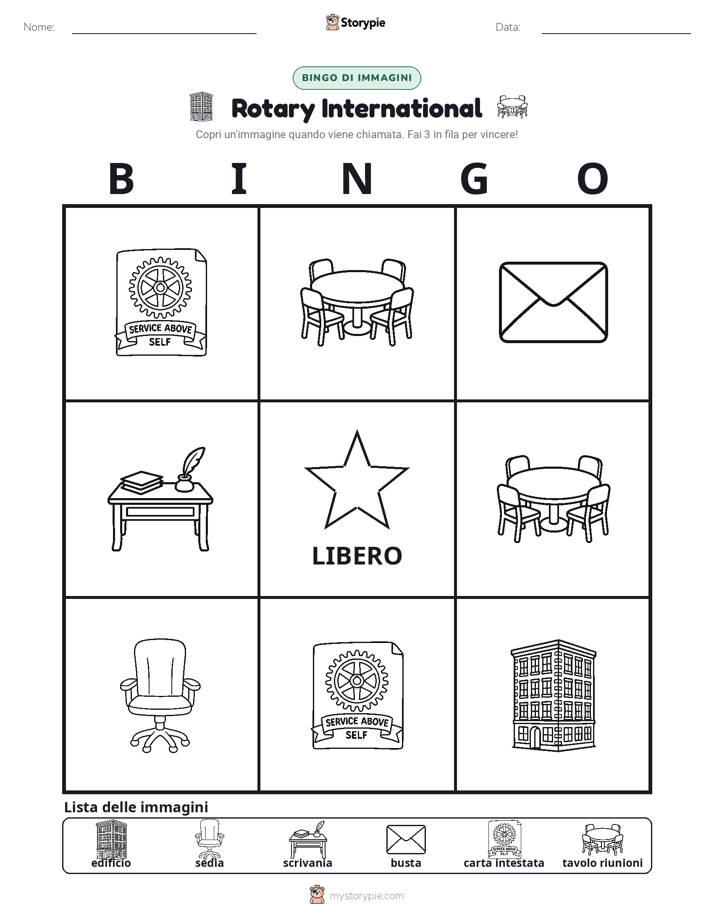 Bingo delle Immagini