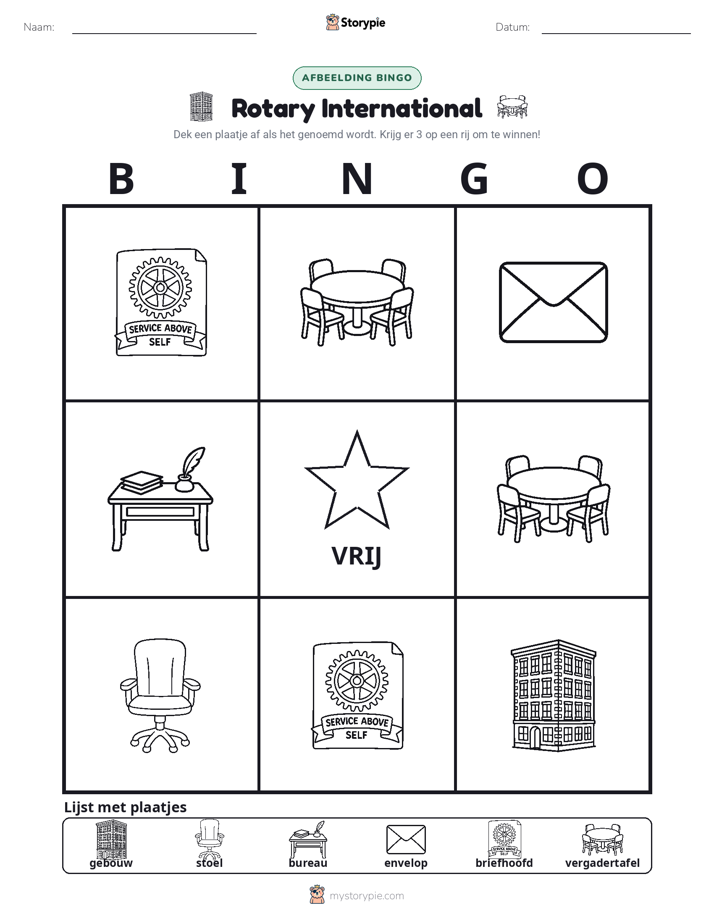 Afbeelding Bingo