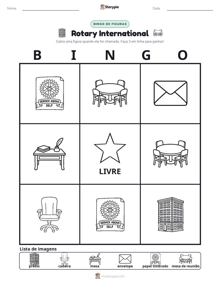 Bingo de Imagens