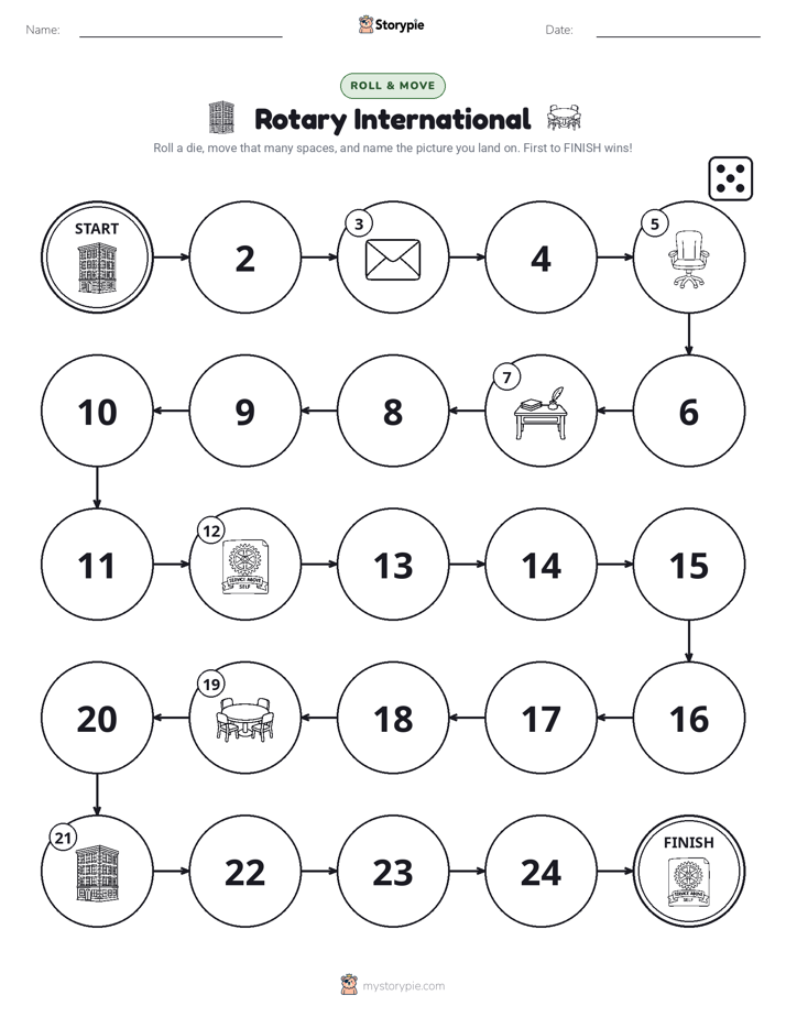 Roll & Move Game