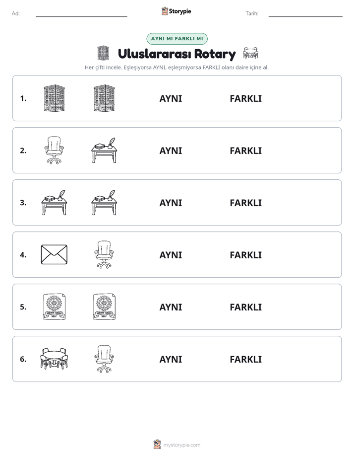 Aynı mı Farklı mı