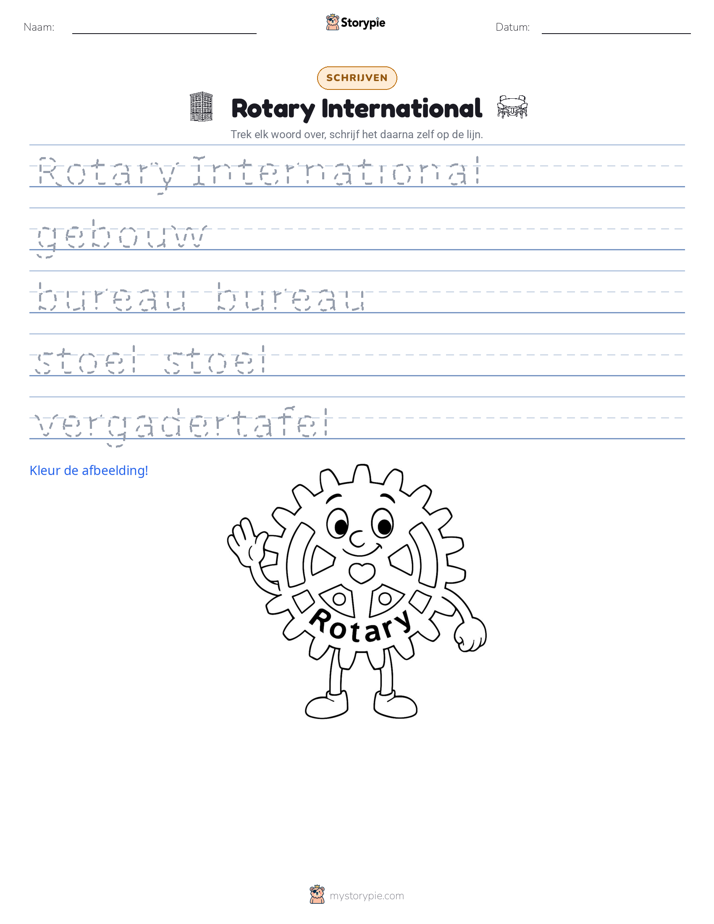 Schrijf Oefening