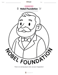 Nobel Foundation printable worksheet preview