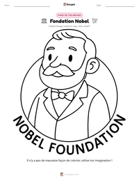 Aperçu de la feuille de travail imprimable Fondation Nobel