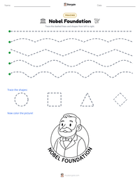 Nobel Foundation printable worksheet preview