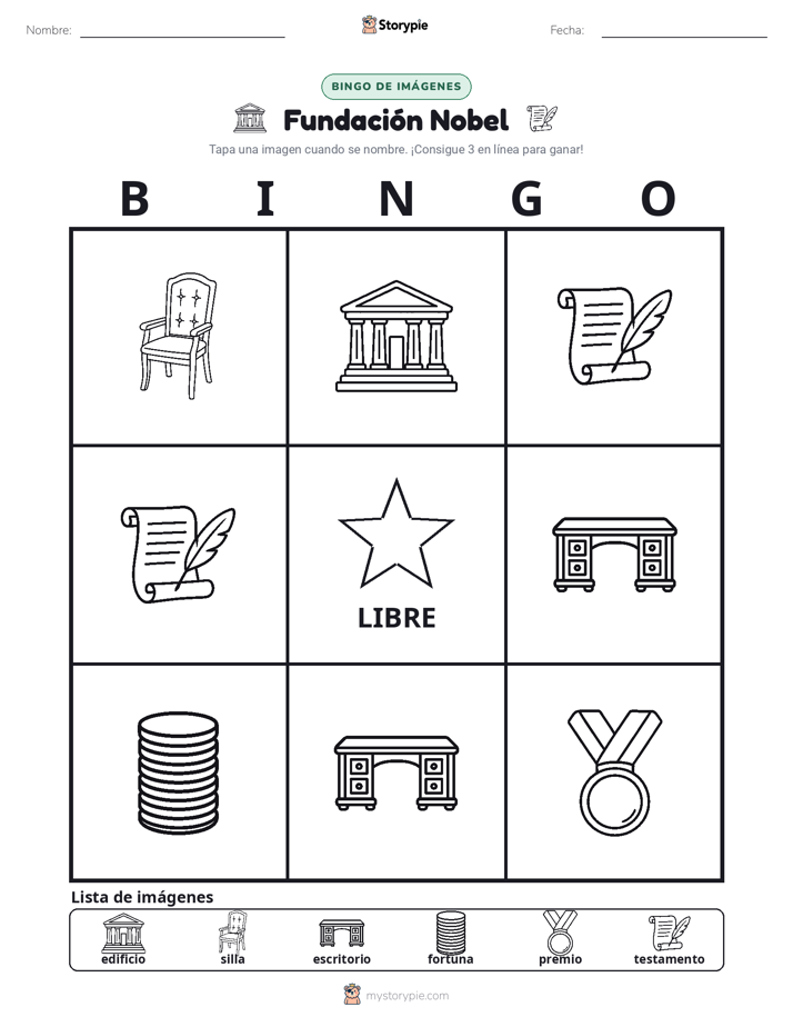 Bingo de Imágenes