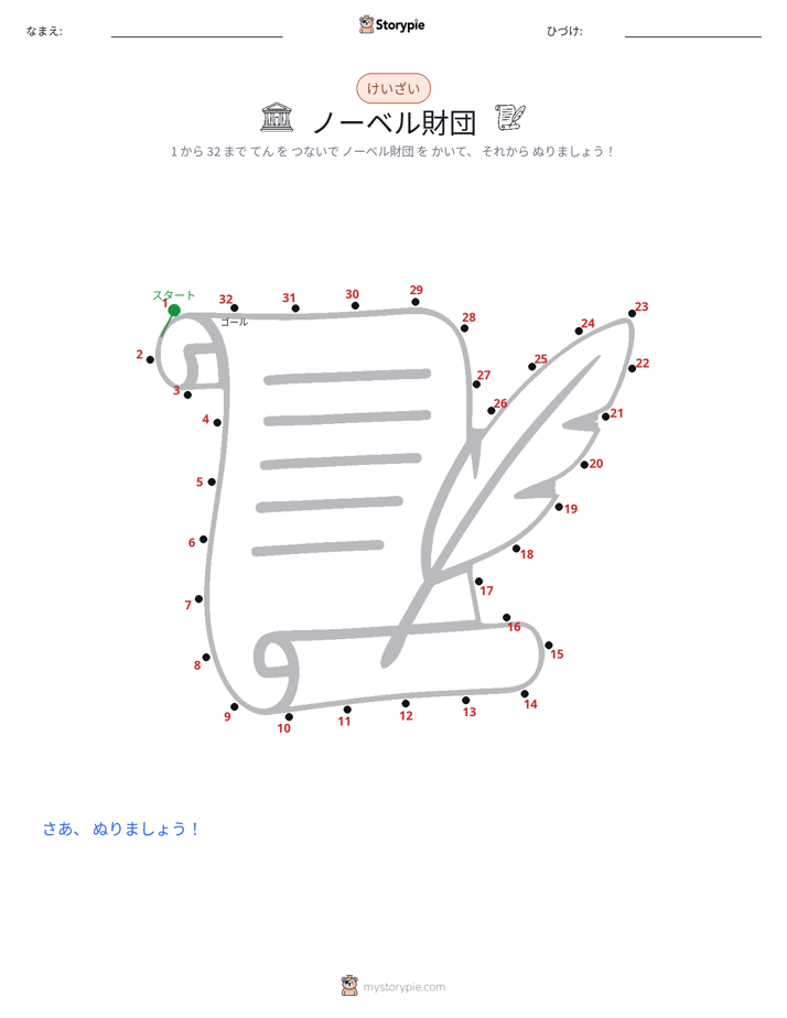 点つなぎ