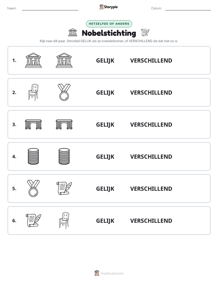 Zelfde of Verschillend