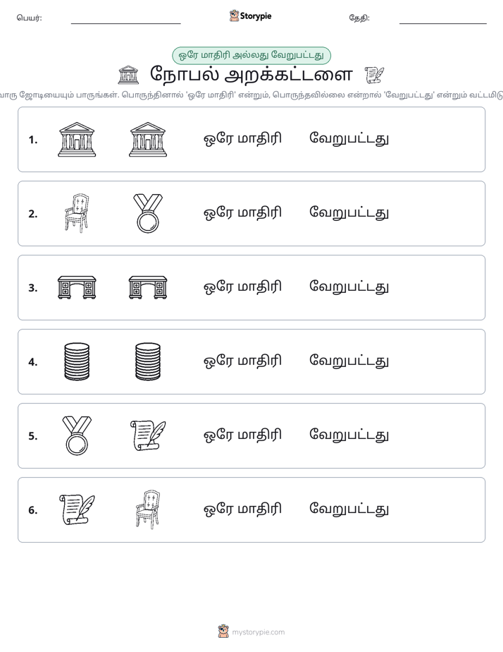 அதே அல்லது மாறுபட்டது