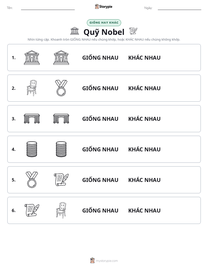 Giống Hay Khác