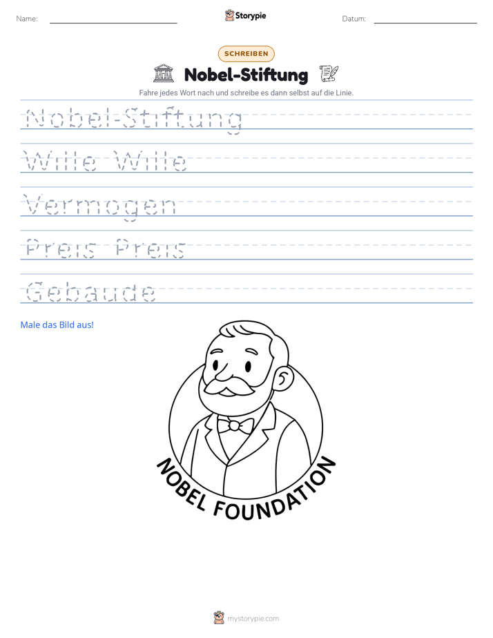 Schreibübung