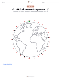 UN Environment Programme printable worksheet preview