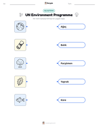 BM Çevre Programı yazdırılabilir çalışma sayfası önizlemesi