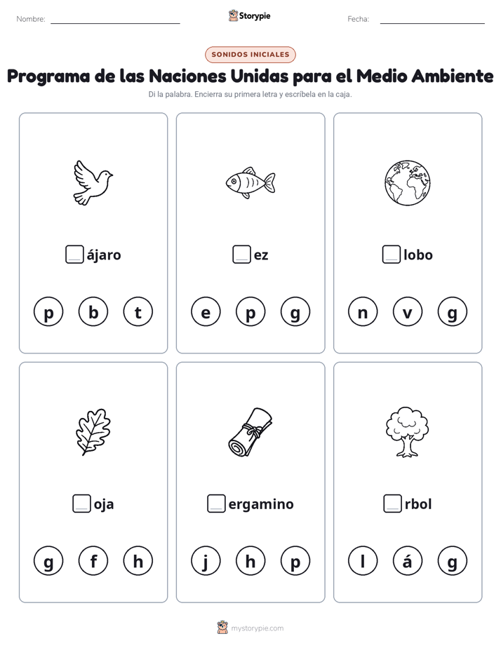 Sonidos Iniciales