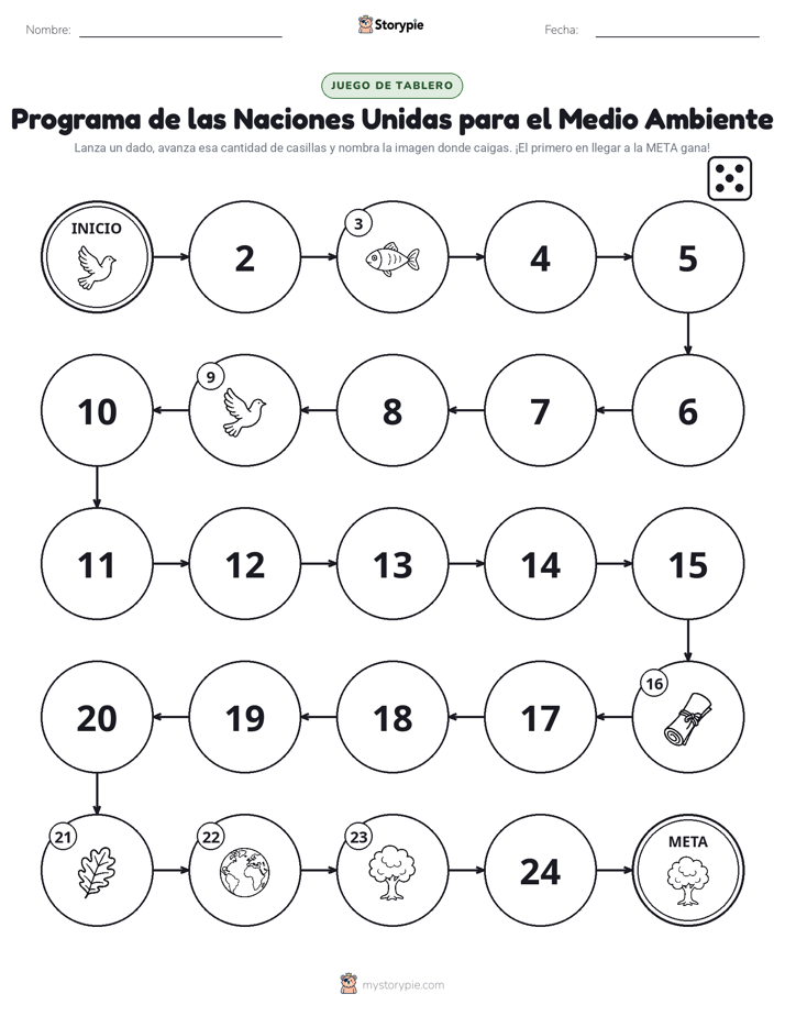 Juego de Rueda y Avanza