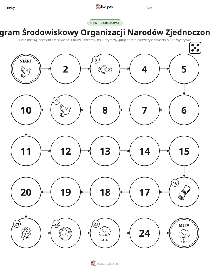 Gra Rzuć i Poruszaj się
