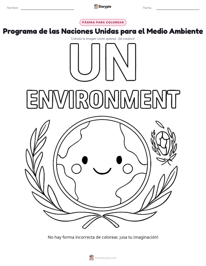 Página para Colorear