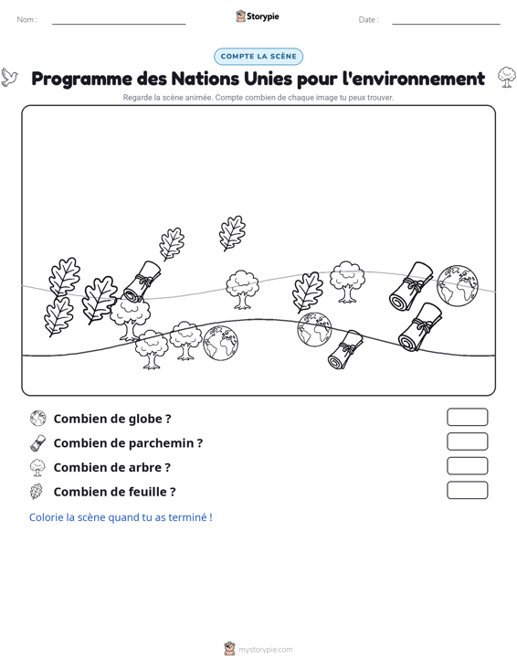 Scène de Comptage