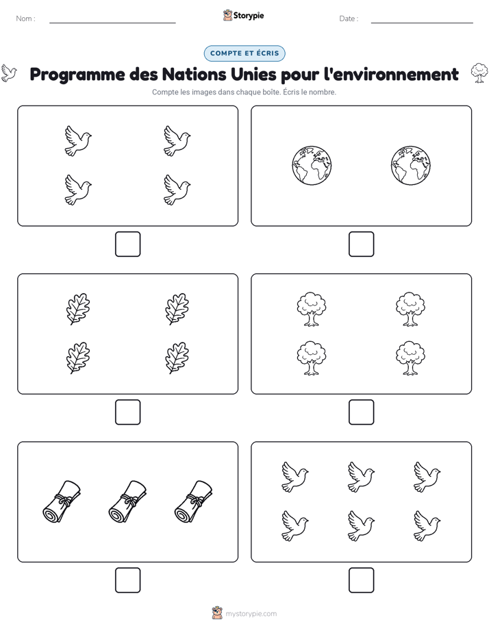 Compter & Écrire