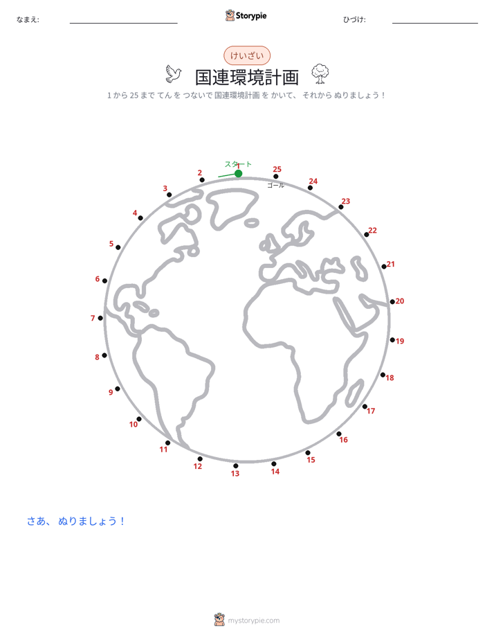 点つなぎ