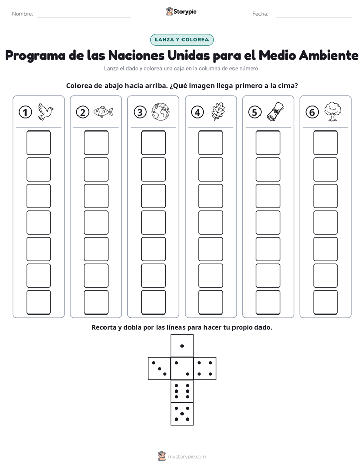 Rueda y Colorea
