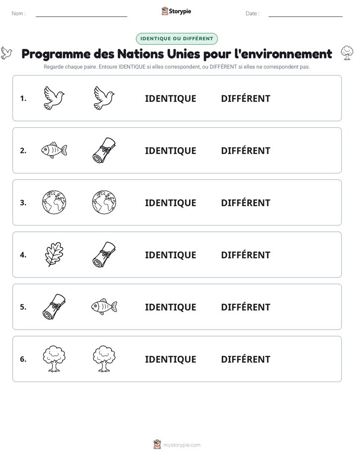 Identique ou Différent