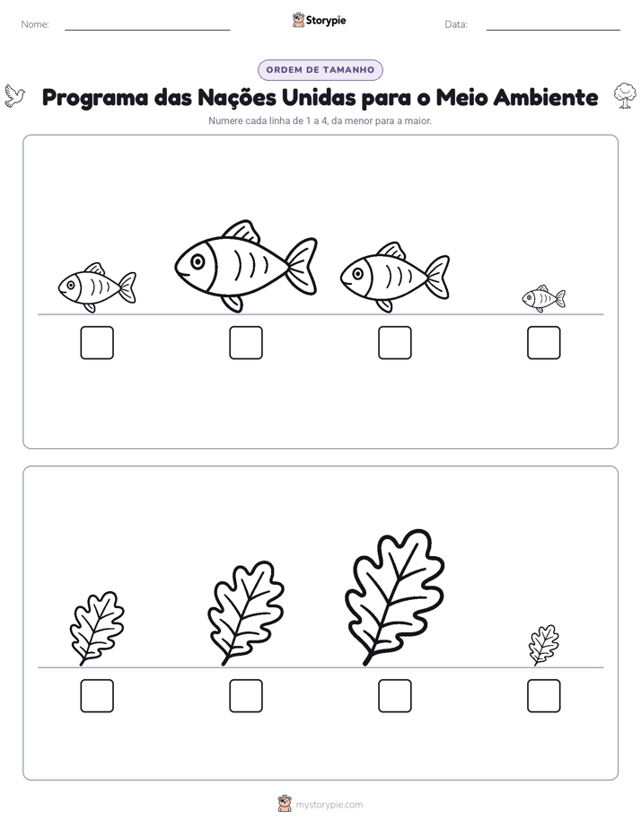 Ordem de Tamanho