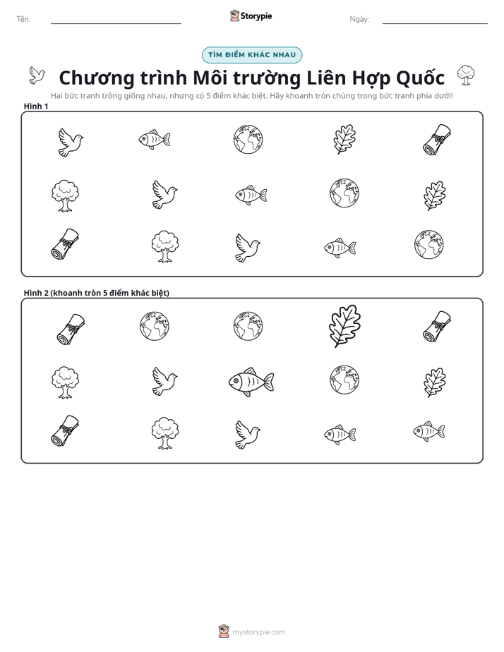 Tìm Sự Khác Biệt