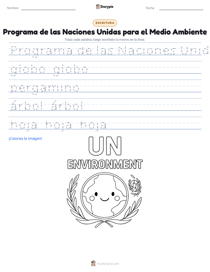 Práctica de Escritura