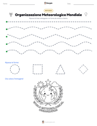Anteprima della scheda stampabile di Organizzazione Meteorologica Mondiale