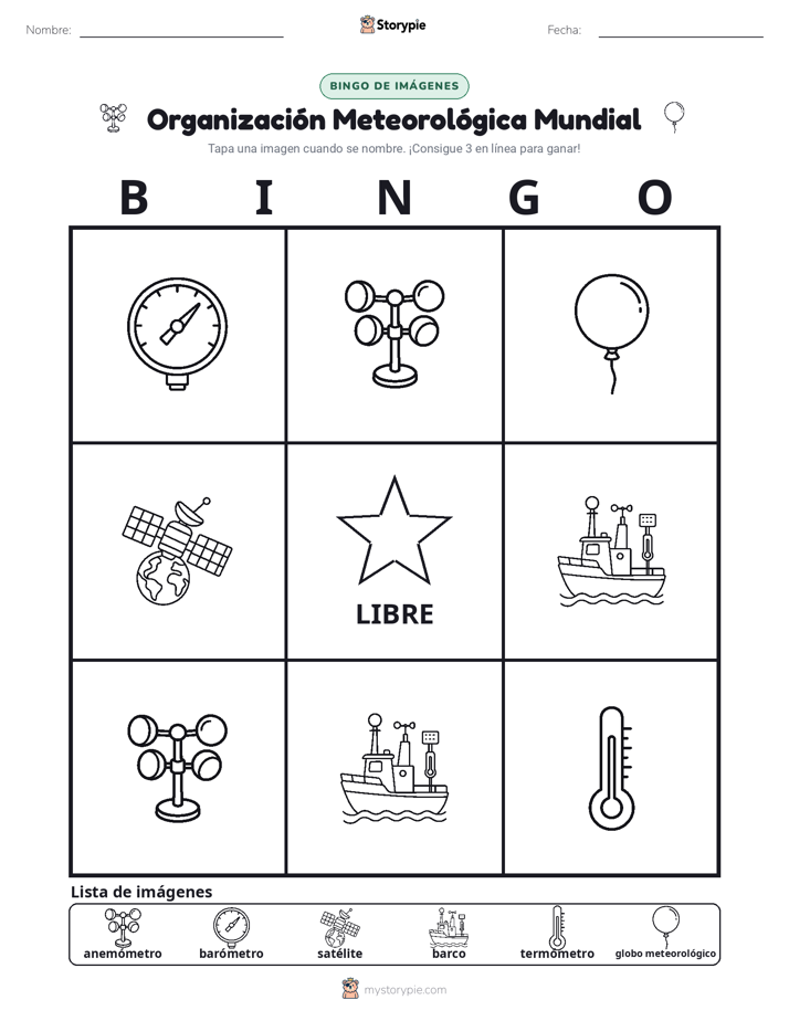 Bingo de Imágenes