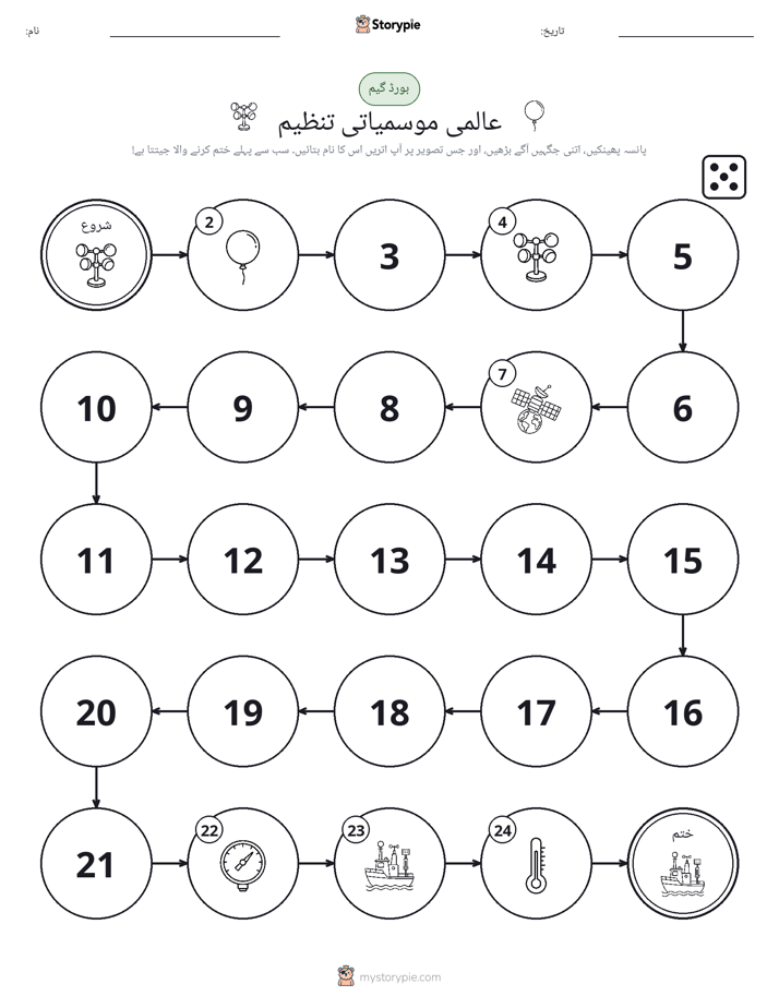 رول اور منتقل کریں کھیل