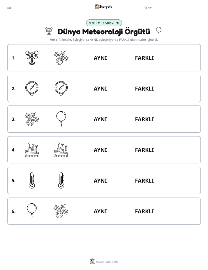 Aynı mı Farklı mı
