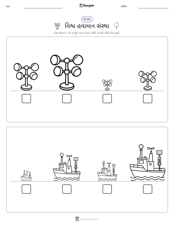 આકાર ક્રમ