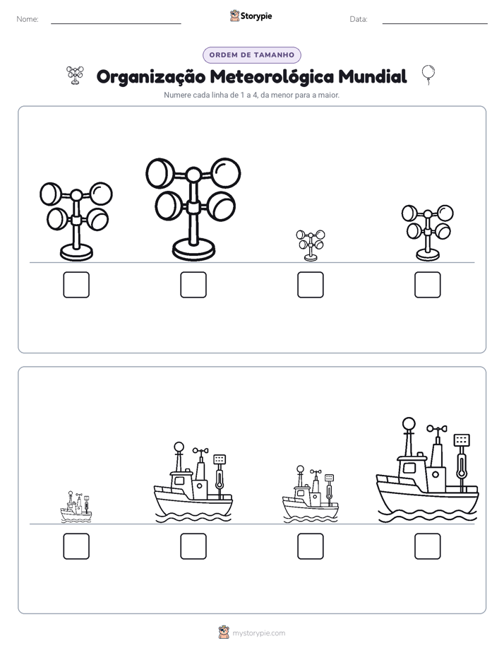 Ordem de Tamanho