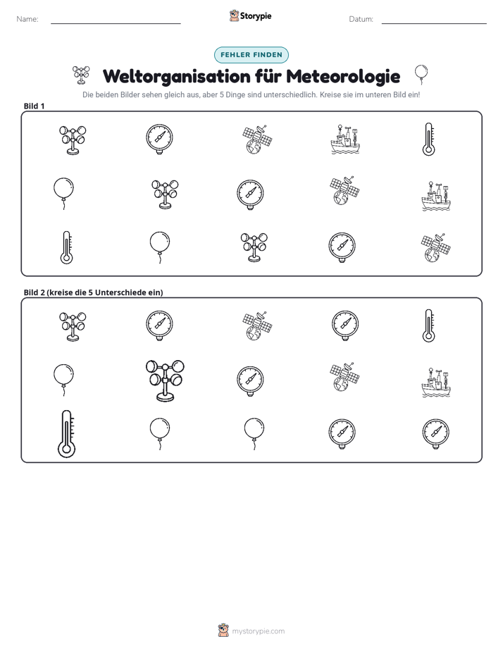 Finde den Unterschied